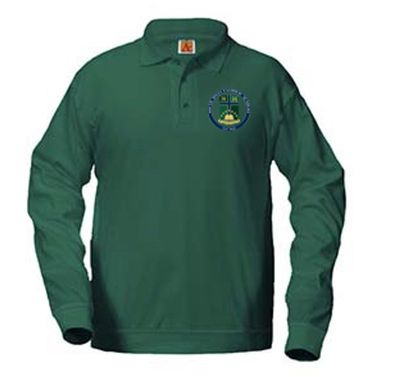 Long Sleeve Banded Bottom Polo