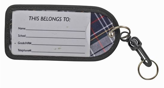 Plaid ID Holder