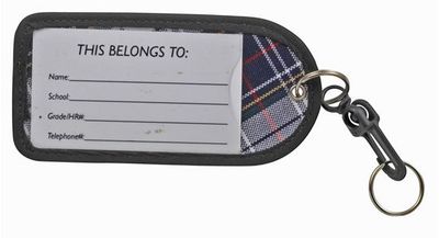 Plaid ID Holder
