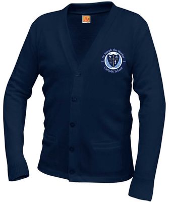 V-Neck Cardigan Sweater- SJ