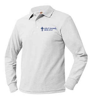 Long Sleeve Pique Polo - JFK