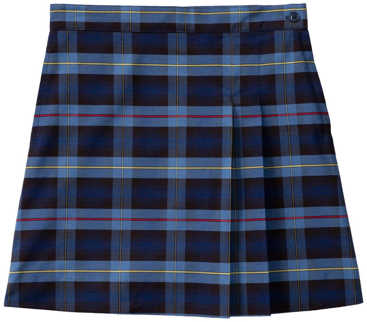 Plaid Single Pleat Skort (41)