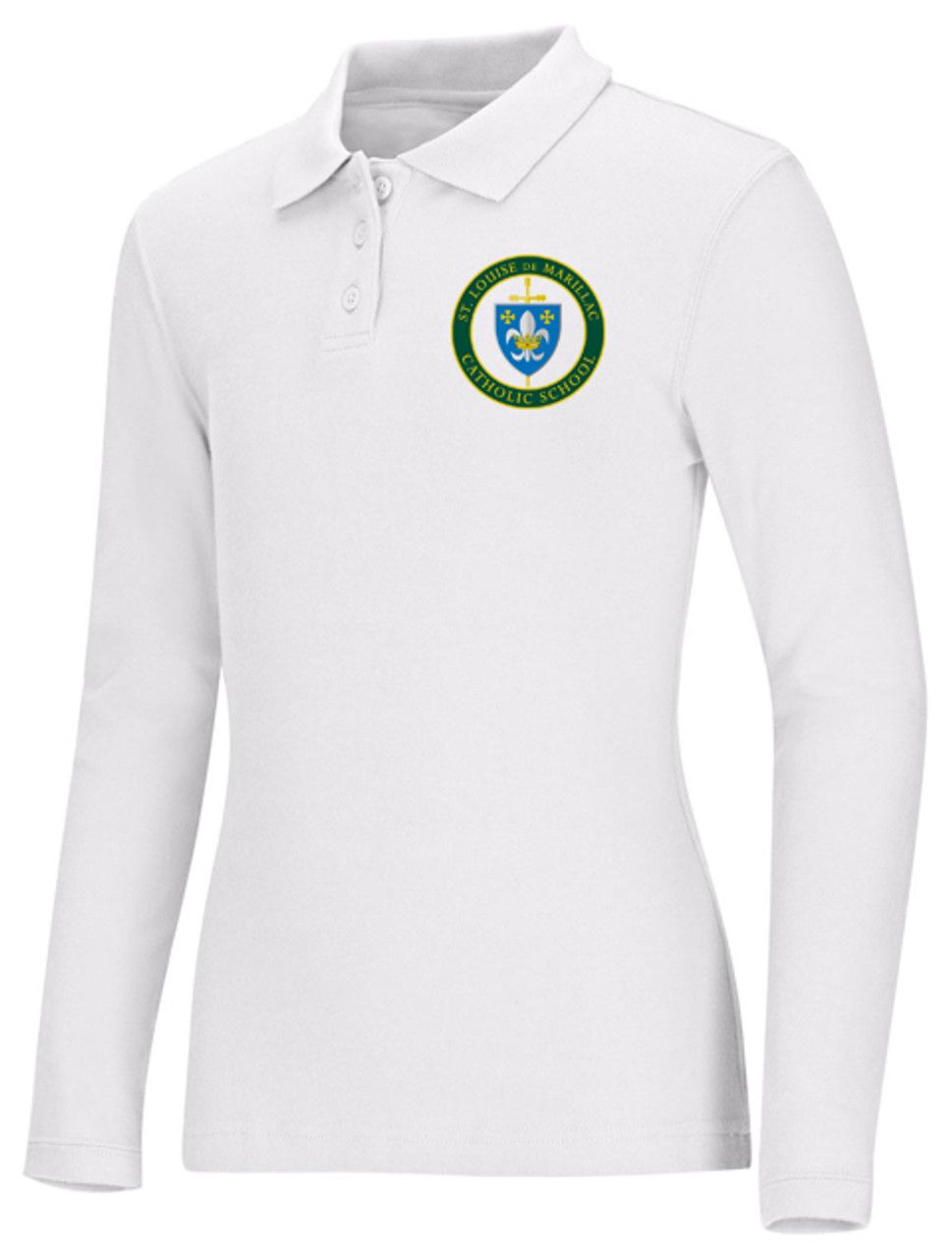 Girls Polo Long Sleeve - STL
