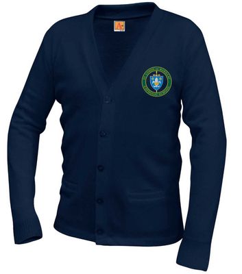 V-Neck Cardigan Sweater - STL