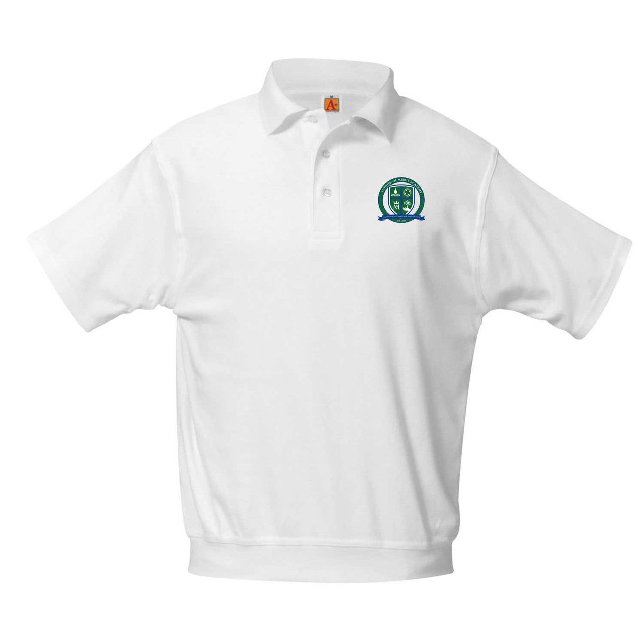 Short Sleeve Banded Bottom Polo - MMA