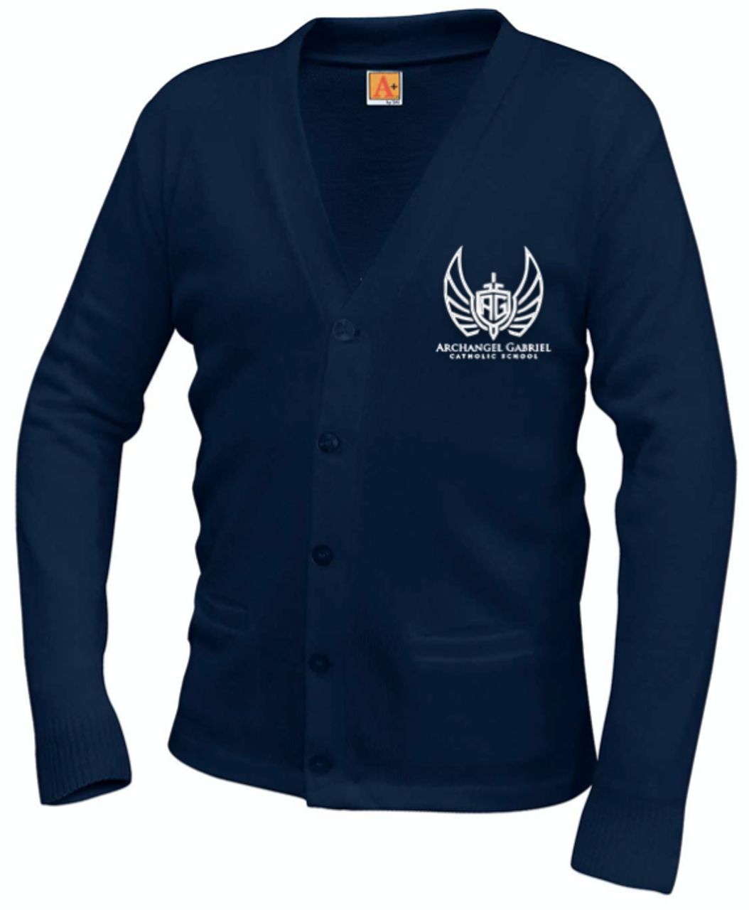 V-Neck Cardigan Sweater - AG