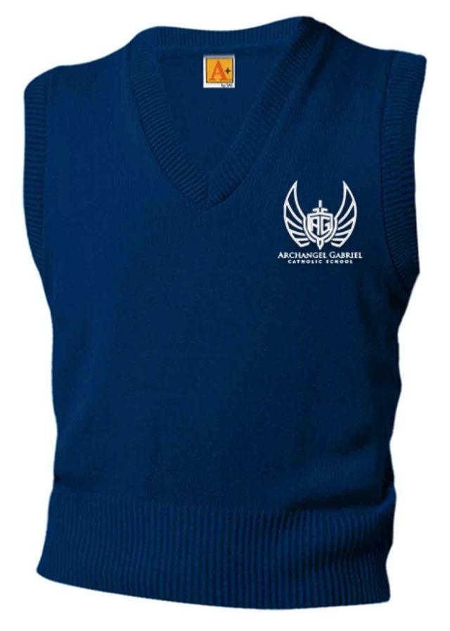 V-Neck Pullover Sweater Vest - AG