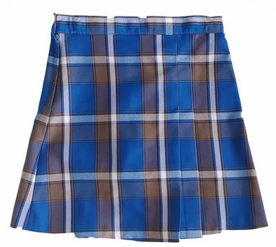 Plaid Single Pleat Skort (73)