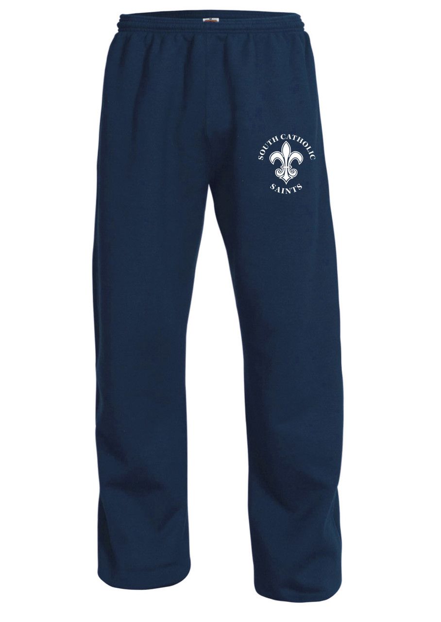Open Bottom Sweatpants-SHCA