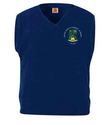 V-Neck Pullover Sweater Vest-SHCA