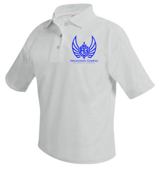 Short Sleeve Pique Polo - AG