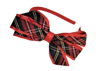 Headband with Monarch Bow