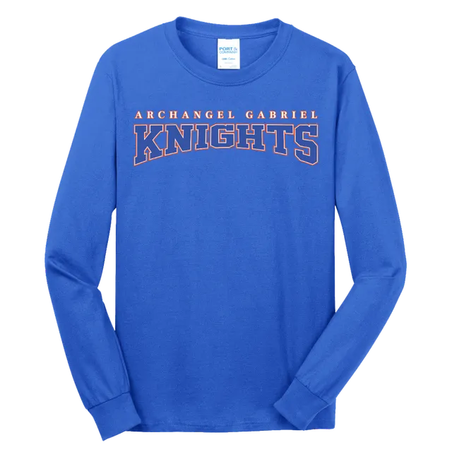 Royal Long Sleeve T-shirt - AG Collegiate