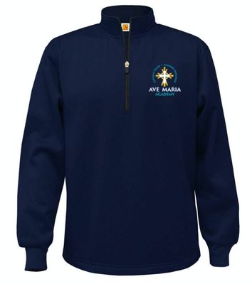 1/4 Zip Polyester Fleece - AVE