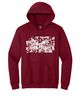 Antique Cherry Red Heavy Blend Hooded Sweatshirt - Apres Pompeii