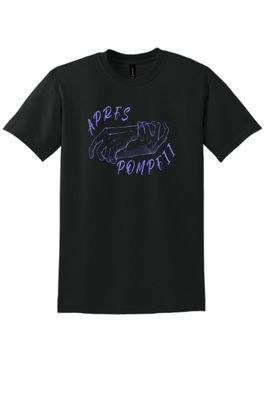 Black T-Shirt - Hands