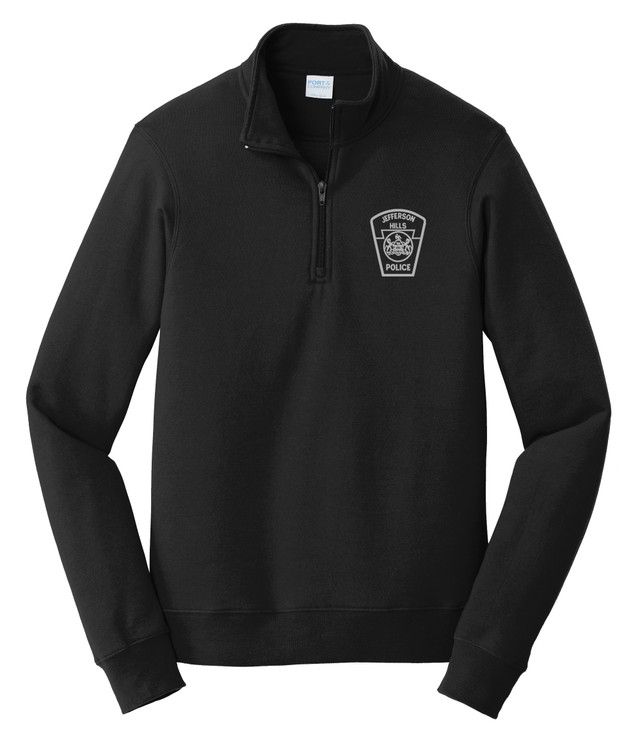 Port &amp; Co 1/4-Zip Pullover Sweatshirt - JHPD