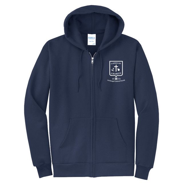 Full Zip Hoodie - Ladies of Charity