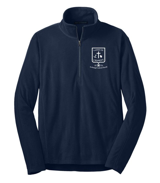 Microfleece 1/2-Zip Pullover - Ladies of Charity