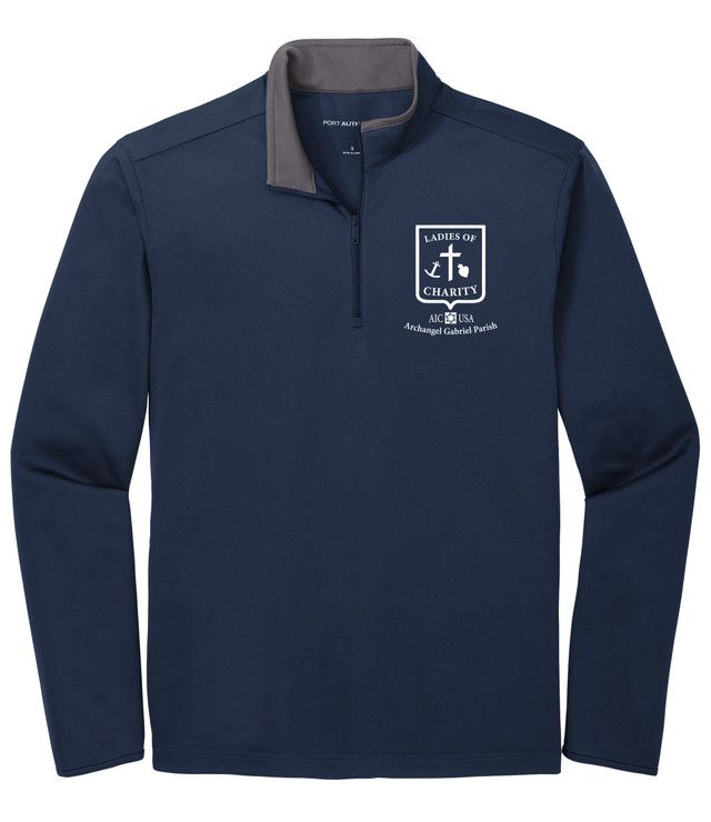Silk Touch 1/4-Zip Pullover - Ladies of Charity