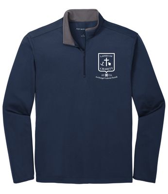 Silk Touch 1/4-Zip Pullover - Ladies of Charity