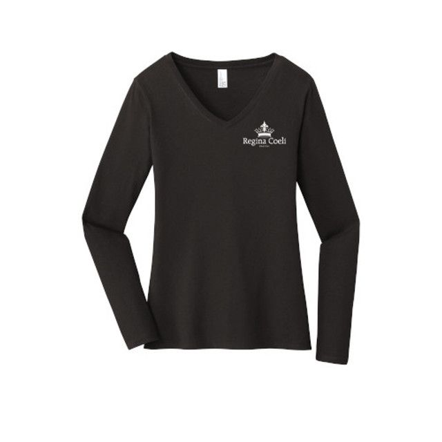 Ladies Long Sleeve T-Shirt - Regina Coeli
