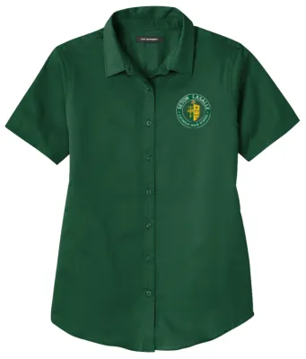 Womens Short Sleeve Blouses- SLS