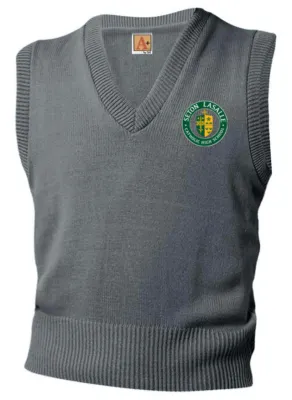 Jersey V-Neck Pullover Vest - SLS