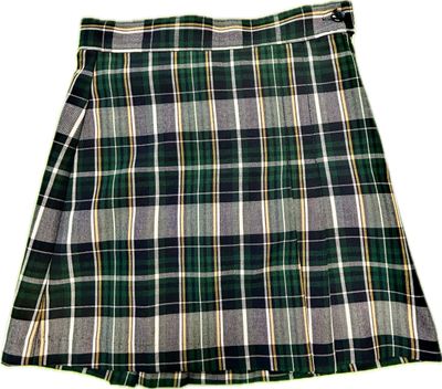 Plaid Single Pleat Skort (1B)