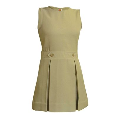 Solid Drop Waist Jumper (K)