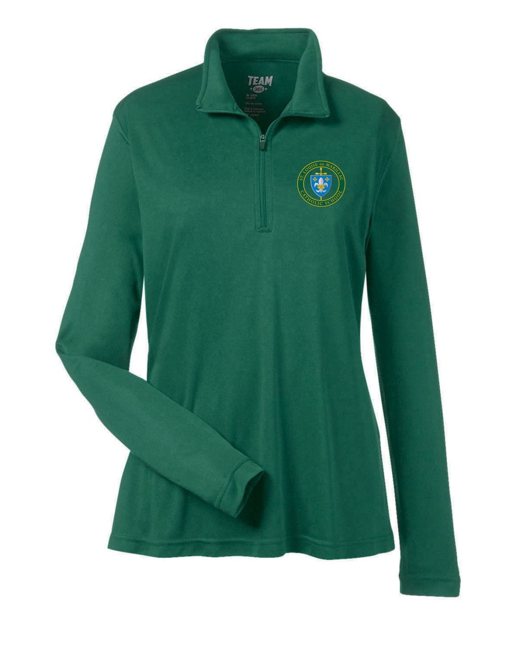 Girl's Performance Quarter Zip - STL