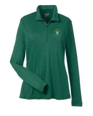 Girl's Performance Quarter Zip - STL