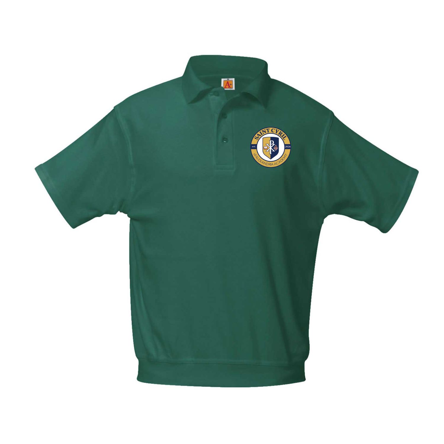 Short Sleeve Banded Bottom Polo - STCA