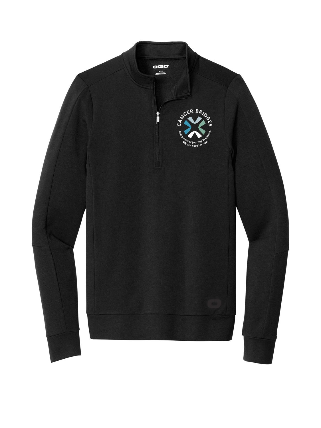 OGIO Luuma 1/4-Zip Fleece - Cancer Bridges