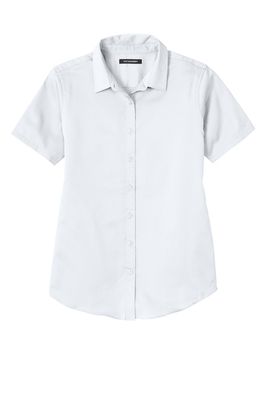Womens Short Sleeve Blouses - MOSS