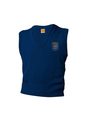 V-Neck Pullover Sweater Vest - MOSS