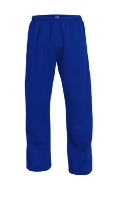 **CLEARANCE** Open Bottom Sweatpants W/ Logo - AG