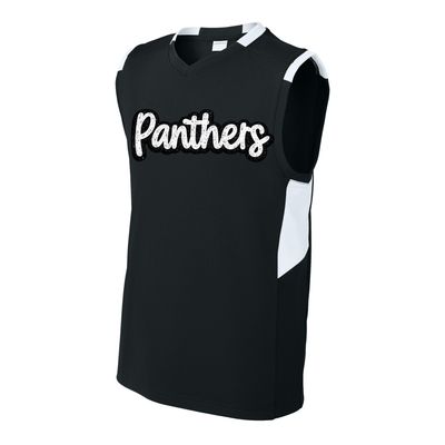 Sport-Tek Youth Club Sleeveless V-Neck - USC Cheer (PS)