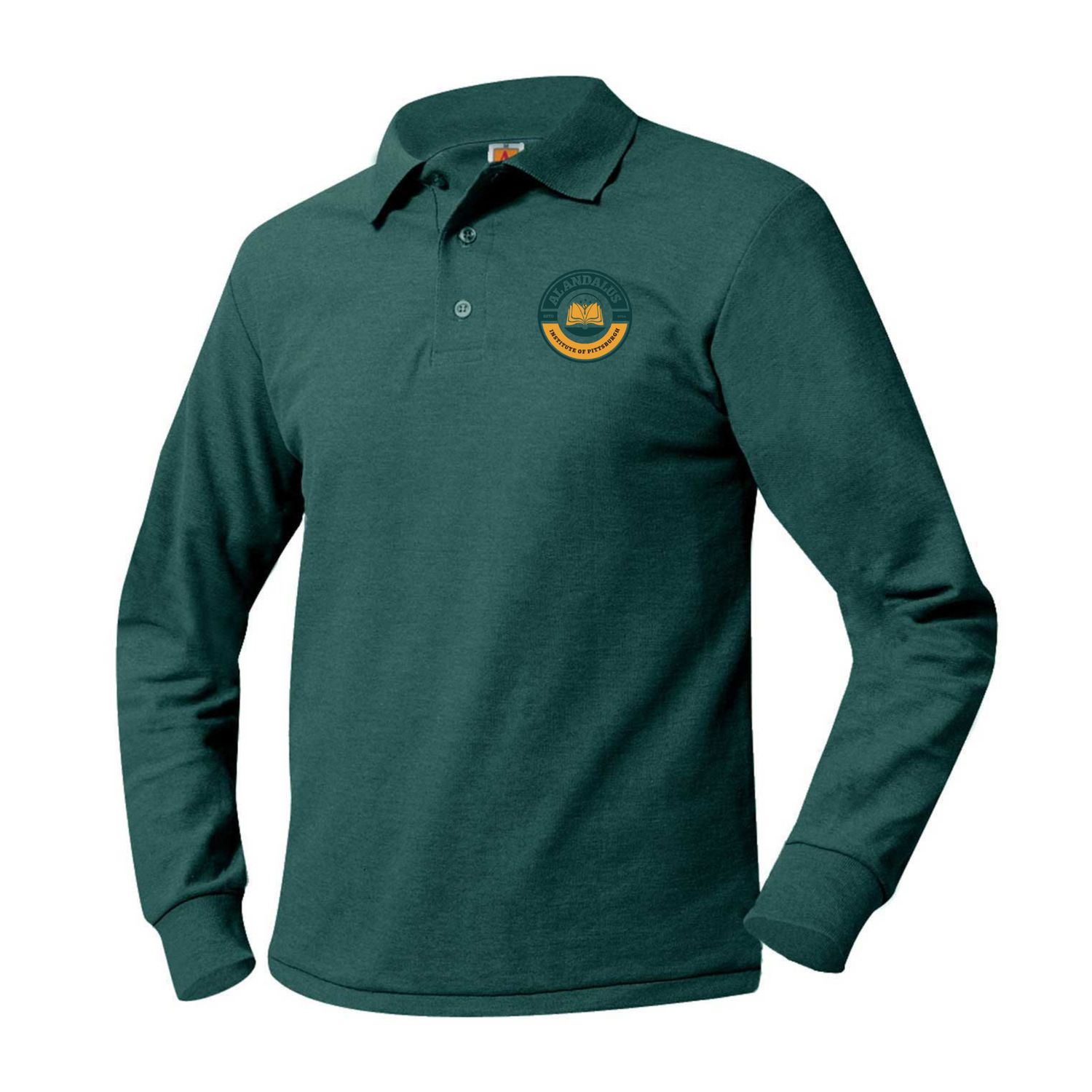 Long Sleeve Pique Polo - AAI