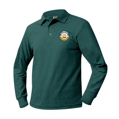 Long Sleeve Pique Polo - AAI