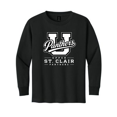 Gildan Youth Heavy Cotton 100% Cotton Long Sleeve T-Shirt - USC Cheer (USC)