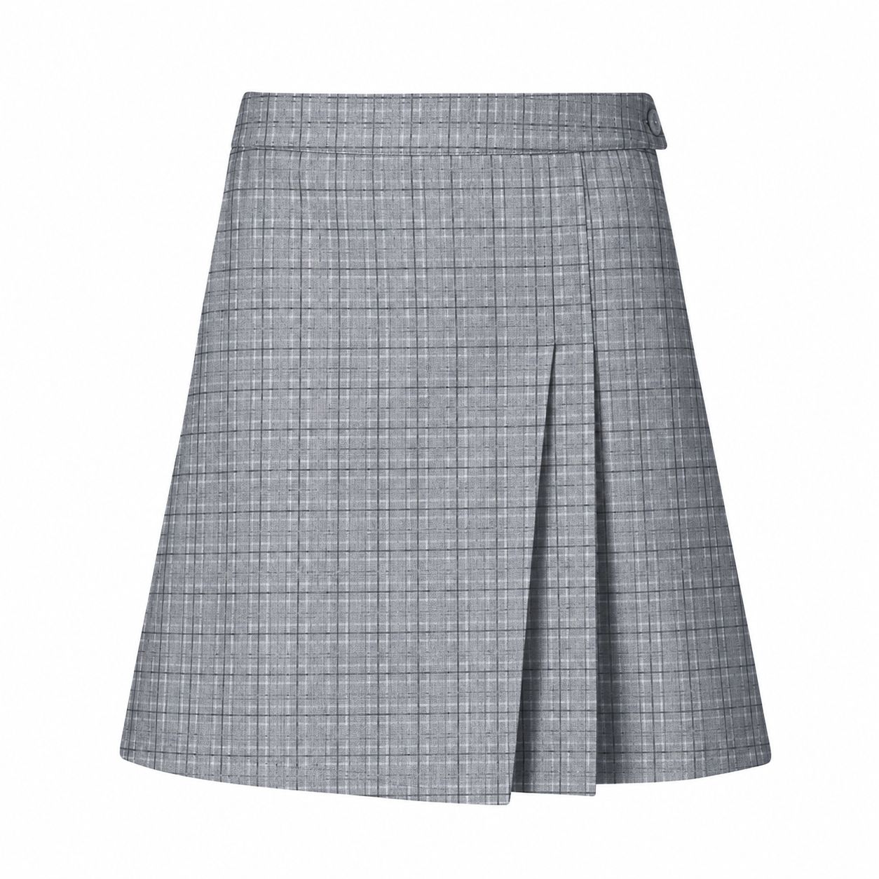 Plaid Single Pleat Skort (104)