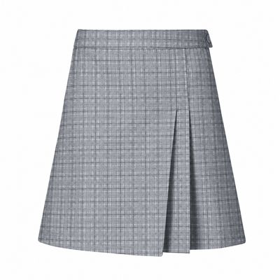 Plaid Single Pleat Skort (104)