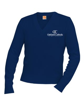 V-Neck Pullover Sweater - OCHS