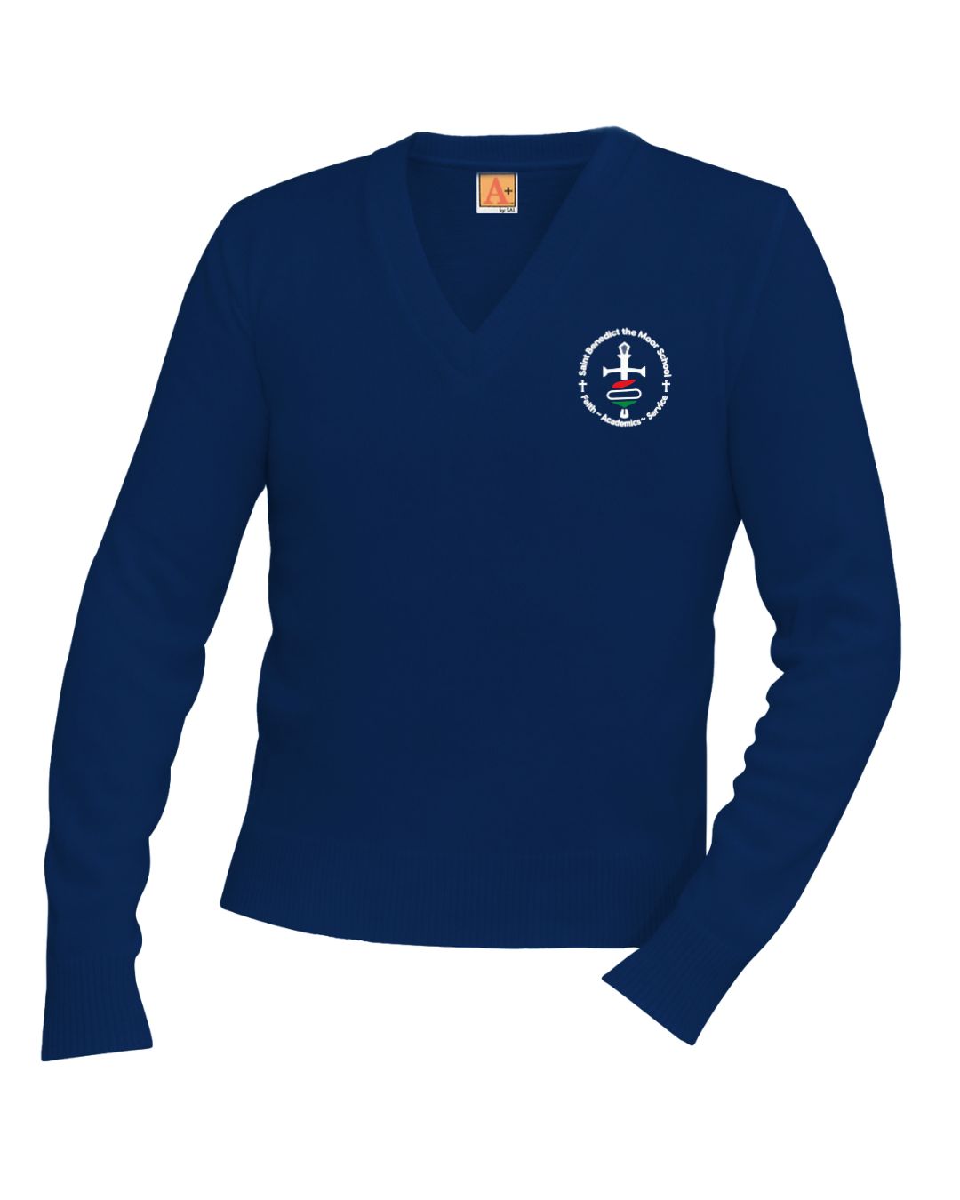 V-Neck Pullover Sweater - SBTM