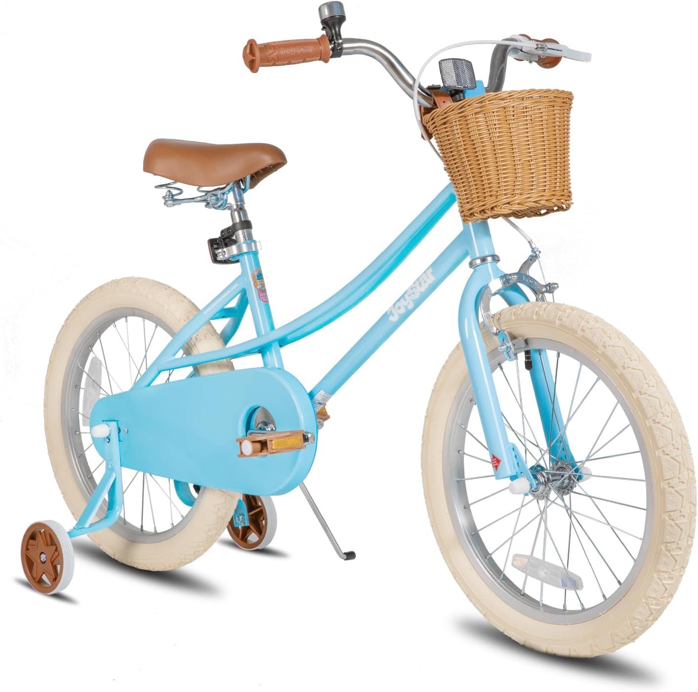 JOYSTAR Girls Bike for 2-12 Years Old Toddlers and Kids, 12&quot; 14&quot; 16&quot; 18“ Retro Style Kids Bike with Training Wheels, 20 Inch Children Bicycle with Kickstand