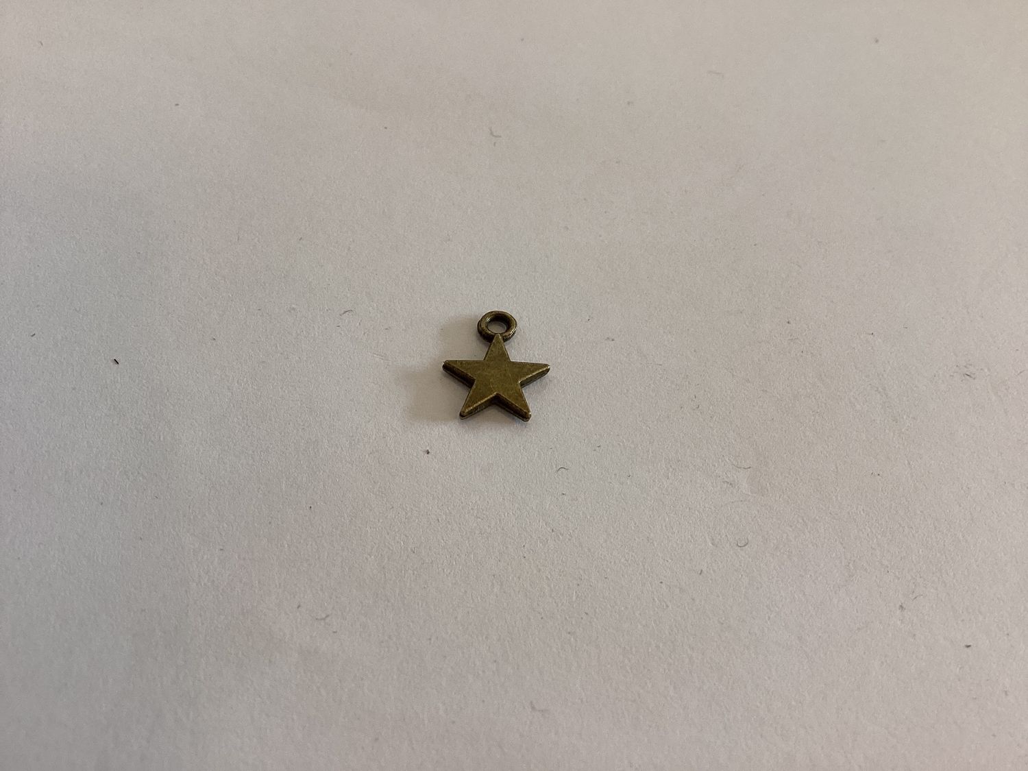 Bronze Star Charm