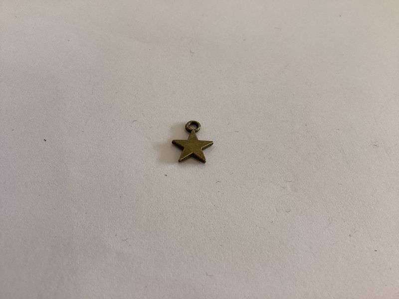 Bronze Star Charm
