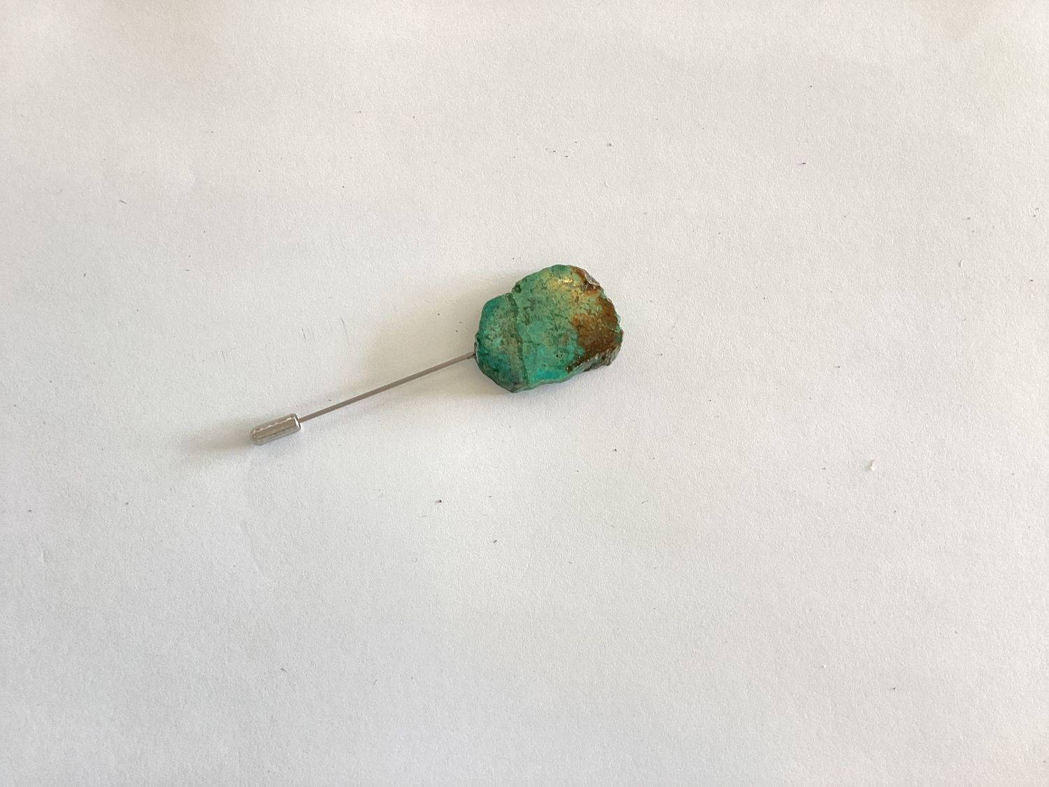 Natural Turq Stick Pin