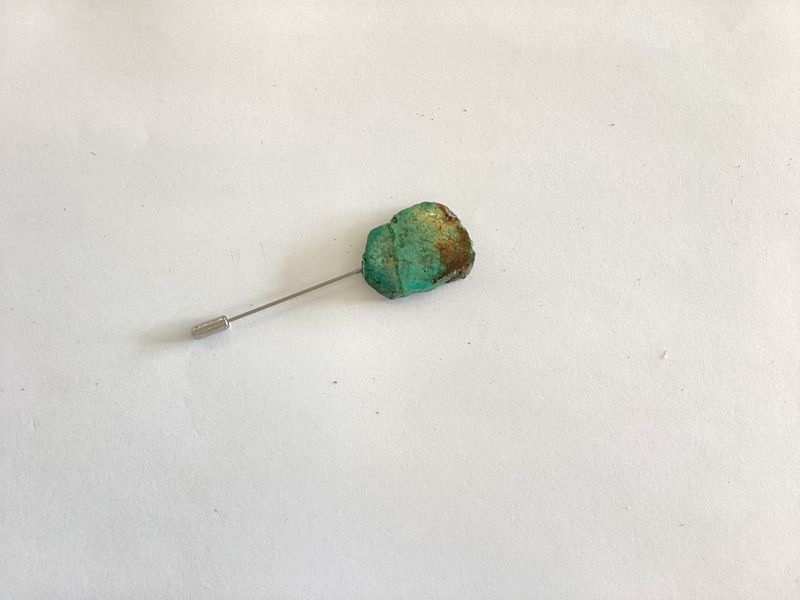 Natural Turq Stick Pin